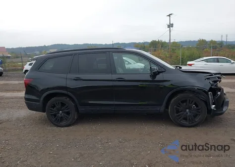 2022 Honda Pilot Awd Black Edition from USA, damaged, VIN 5FNYF6H71NB034463